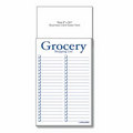 Self-Adhesive Add-On Business Card Magnet + Grocery Shopping List Pad